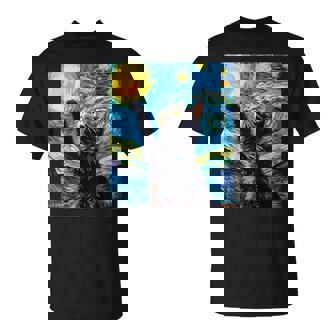 黒猫のヴィンテージアート 猫好き 猫飼い 猫 ネコ ねこくろねこ好き 面白い サプライズ ギフト にゃんこ Tシャツ - Kawaiitshirt