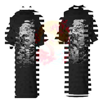 黒龍 桜 日本 美学 日本龍 Tシャツ - Kawaiitshirt