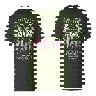 Amazing Mom Mother Looks Like Christmas Birthday T-Shirt - Thegiftio UK