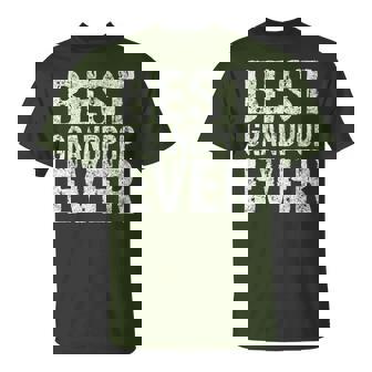 Best Grandpop Ever Christmas Father's Day T-Shirt - Monsterry