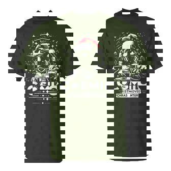 Cosmic Christmas Adventure ヴィンテージ宇宙飛行士サンタスペース Tシャツ - Kawaiitshirt