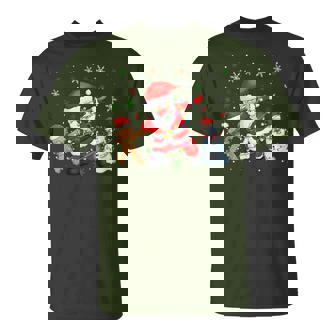 Dabbinganta Christmas おかしいdabサンタクロースクリスマス Tシャツ - Kawaiitshirt