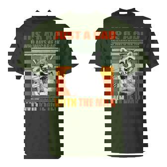 Father's Dad Come Back With The MilkChristmas Vintage T-Shirt | Mazezy