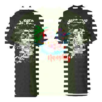 Mid Year Report Still Naughty Christmas In July Santa T-Shirt - Thegiftio UK