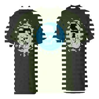 Santa Cruz California レトロ 80年代スケータースケルトン Tシャツ - Kawaiitshirt