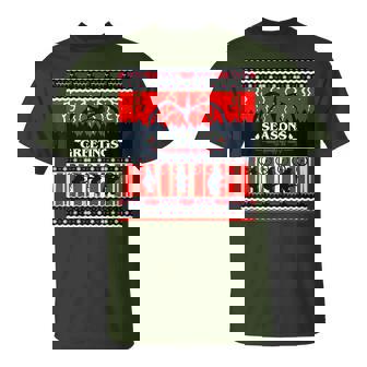 ストレンジャー・シングス Xmas Mind Flayer 逆さまファン記念品 Tシャツ - Kawaiitshirt