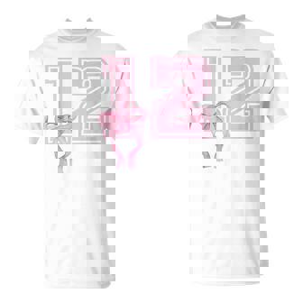 12 Years Old Birthday Girl Coquette Pink Bow Aesthetic T-Shirt | Seseable UK