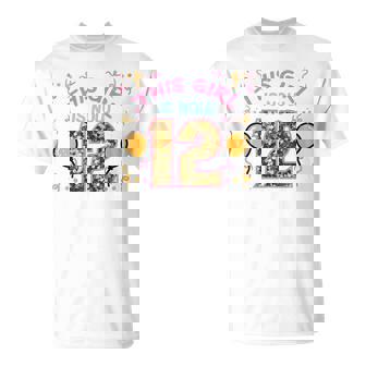 12Th Birthday This Girl Is Now 12 Twelve Year Old Bday Girls T-Shirt - Thegiftio