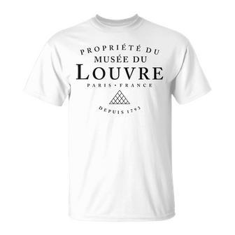 1793年創業のルーヴル美術館の財産 Tシャツ - Kawaiitshirt