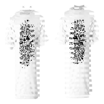 2トーン スカトランペット奏者 サムプリント Tシャツ - Kawaiitshirt