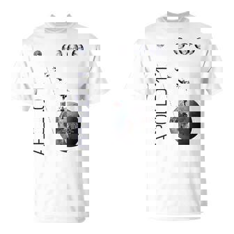 50 Aniversario Del Primer Alunizaje Del Apolo 11 Manga Larga Camiseta unisex - Regaloses