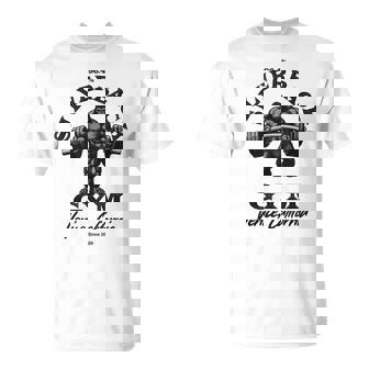 964シルバーバックゴリラ、ジムアパレル、ボディビルディング、類人猿。 Tシャツ - Kawaiitshirt