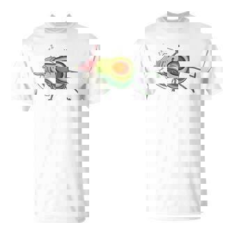 Aguacate Divertido Durmiendo Camiseta unisex - Regaloses