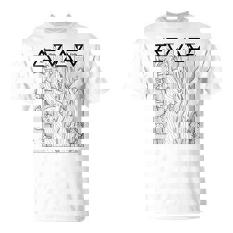 Aire Fuego Agua Tierra Cuatro Elementos Griegos In Mangas Camiseta unisex - Regaloses