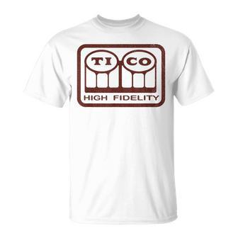 Alegre Tico Records サルサ ミュージックバンド レトロ ビニール ビンテージ Tシャツ - Kawaiitshirt