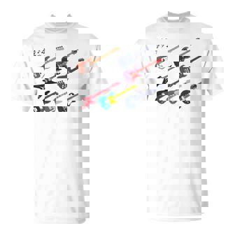 All Guitars Matters-エレキギターブルースジャズファンクロック Tシャツ - Kawaiitshirt