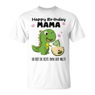 Alles Gute Zum Geburtstag Mama Du Bist Die Beste Mama T-Shirt - Geschenkecke