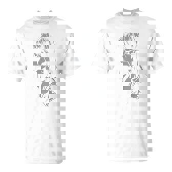 Anime Horror Girl Aestheticoft Grunge Waifu Japanese Otaku 長袖tシャツ Tシャツ - Kawaiitshirt