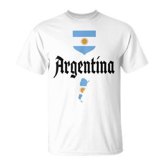 Argentina Hombres Argentina Bandera De Camiseta unisex - Regaloses