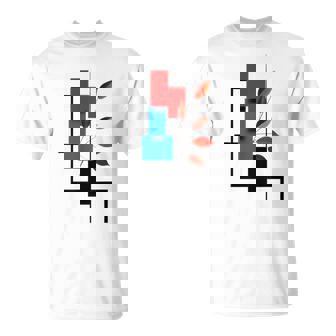 Arte Abstracto Artista Geométrico Ilustración Camiseta unisex - Regaloses