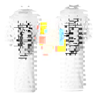 Arte Abstracto Artista Geométrico Obra De Arte Polígon Camiseta unisex - Regaloses