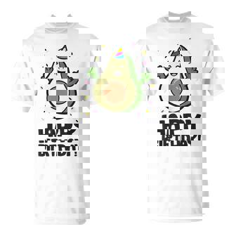 Avocado Birthday Party Birthday Avocado Maglietta - Novitaregali