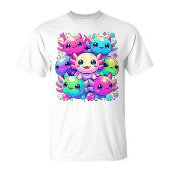 Axolotls Animal Kawaii Axolotl T-Shirt - Thegiftio UK