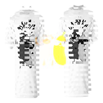 Baa-Nana おもしろバナナ羊しゃれ Tシャツ - Kawaiitshirt