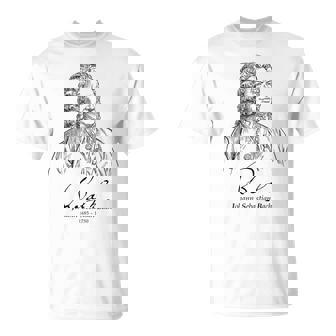 Bach German Composerバッハ、ドイツの作曲家、音楽家、クラシカル Tシャツ - Kawaiitshirt