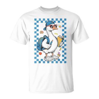 Back To School Boy School School Goose T-Shirt - Thegiftio UK