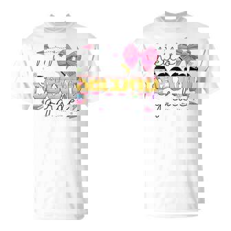 Back To School Hello Second Grade Teacher Coquette Bow T-Shirt - Thegiftio