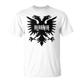 Bandera De Albania Albania Albania In Mangas Camiseta unisex - Regaloses