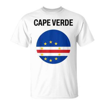 Bandera De Caboerde Moderna Camiseta unisex - Regaloses