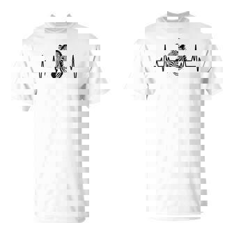 Battement De Coeur Zèbre Humour Afrique Homme Drole T-Shirt - Cadeauxyz