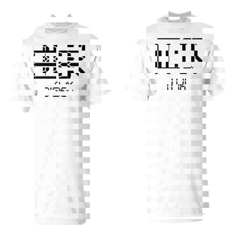 Beer O'clock ビールタイム 面白いギフト ビール愛好家 Tシャツ - Kawaiitshirt