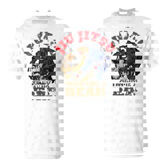 Bjj ブラジリアン柔術 クマのようにトレーニング Tシャツ - Kawaiitshirt