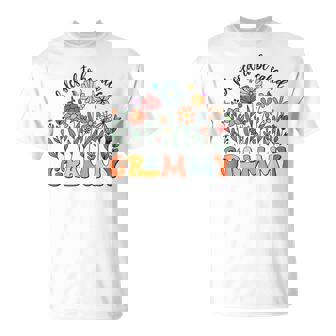 Blessed To Be Called Grammy Wildflower Floral Mother's Day T-Shirt - Thegiftio