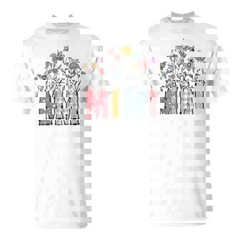 Blessed To Be Called Mimi Floral Mother's Day T-Shirt - Monsterry