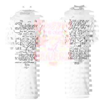 Blessed To Be Called Mom And Grandma Floral 2025 T-Shirt | Mazezy