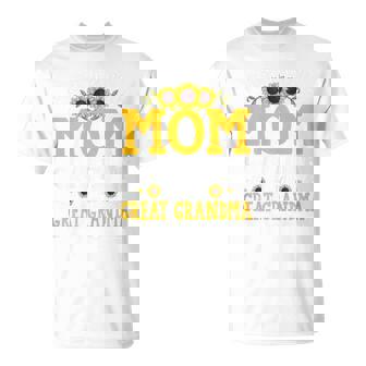 Blessed To Be Called Mom Grandma Great Grandma Mother's Day T-Shirt | Mazezy