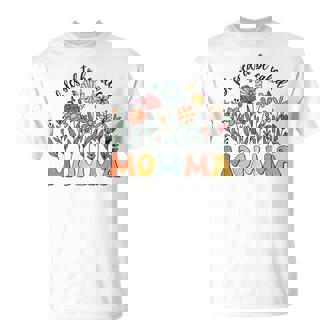 Blessed To Be Called Momma Wildflower Floral Mother's Day T-Shirt | Mazezy