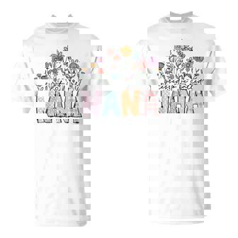 Blessed To Be Called Nana Floral Mother's Day T-Shirt | Mazezy