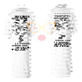 Bonus Grandma Cool Bonus Grandmother Step Grandma T-Shirt | Mazezy