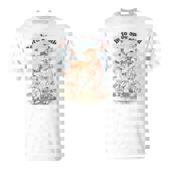 Born To Bepoiled Cute Animal Illustration 長袖tシャツ Tシャツ - Kawaiitshirt