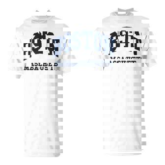 Boston Massachusetts Throwback Classic Tシャツ - Kawaiitshirt