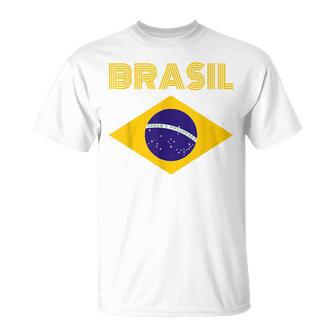 Brasilブラジルブラジル国旗 Tシャツ - Kawaiitshirt