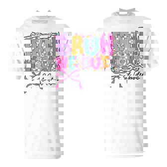 Bruh We Out 3Rd Graders Last Day Of Third Grade Girls Bow T-Shirt - Monsterry