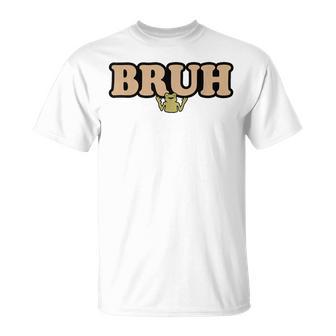 Bruh Frog Meme Bruh Frog Boys Girls T-Shirt - Thegiftio UK