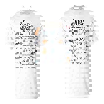 Bunnies Around The World Rabbit Breeds T-Shirt - Thegiftio