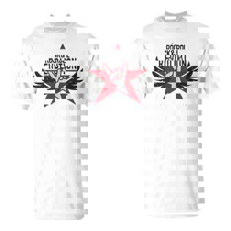 Camisa Rock And Roll Revolution Regalos Divertidos Para Niños Bandas In Mangas Camiseta unisex - Regaloses